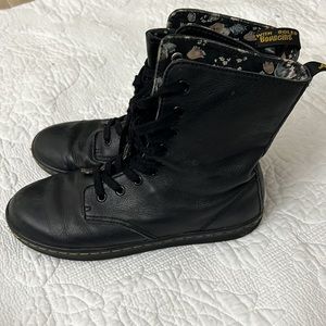 Dr Martens Stratford Floral Lined Boots Size 7